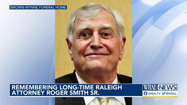 Raleigh attorney Roger Smith Sr. dies at 81, memorial service set for next week