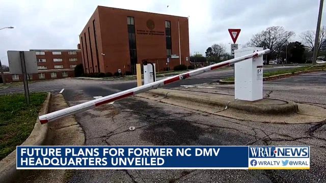 Sneak peek at future possibilities for Raleigh's vacant DMV Headquarters building