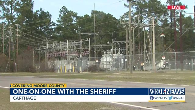 Moore sheriff 'absolutely' looking at hate groups in substation attack