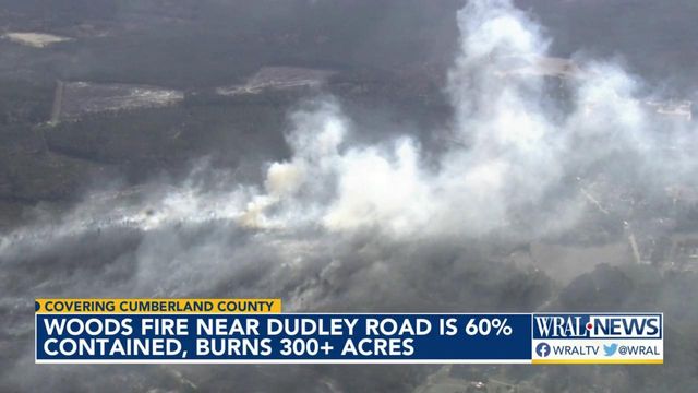 Neighbors startled after Cumberland County fire burns 300 acres