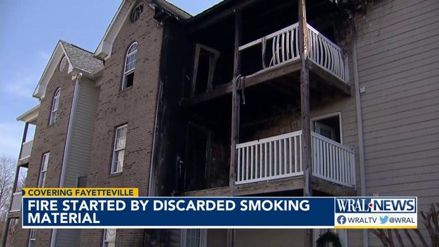 Discarded smoking material the cause of complex fire in Fayetteville 