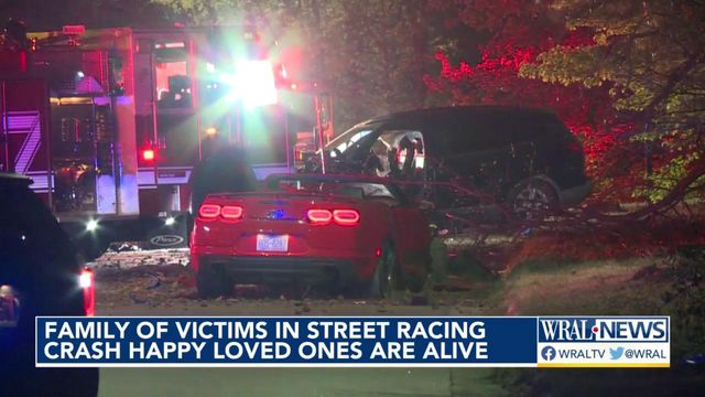 Family of victims in street racing crash happy loved ones are alive