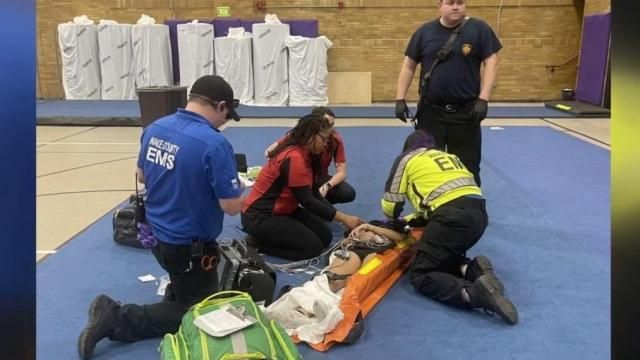 17-year-old cheerleader goes into cardiac arrest during warm-up at Raleigh high school