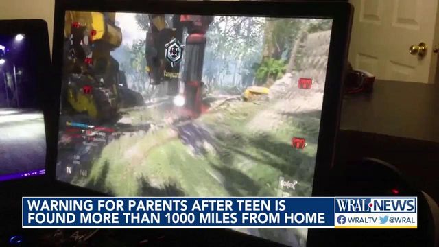 Warning for parents after teen is found more than 1,000 miles from home