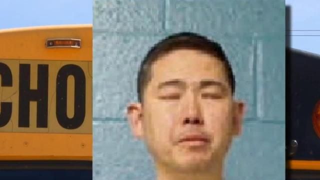 Howard Gene Yee, 51, was driving a 2022 Tesla Model Y when he was accused of hitting a student getting off a school bus.