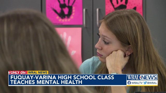Fuquay-Varina high school class teaches mental health
