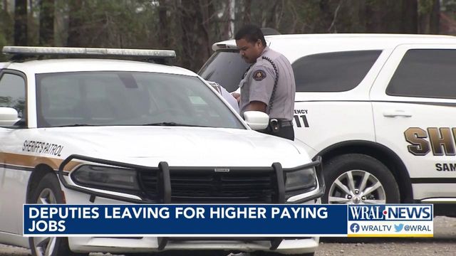 Deputies leaving Sampson County Sheriff's Office for higher pay