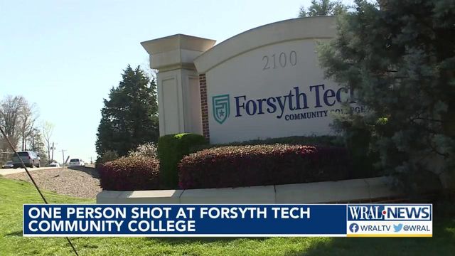 Student shot at Forsyth Technical Community College