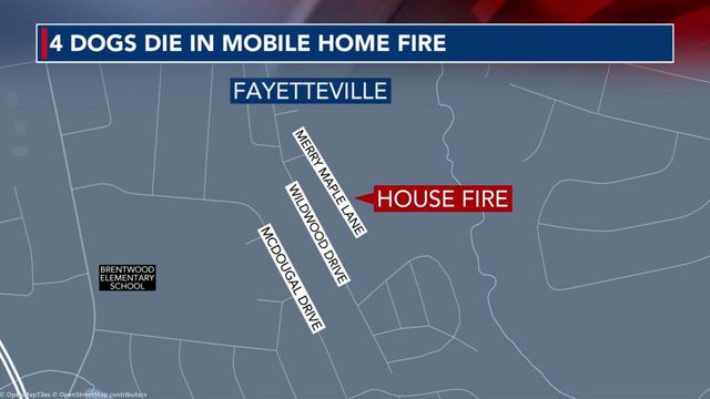 House fire in Fayetteville