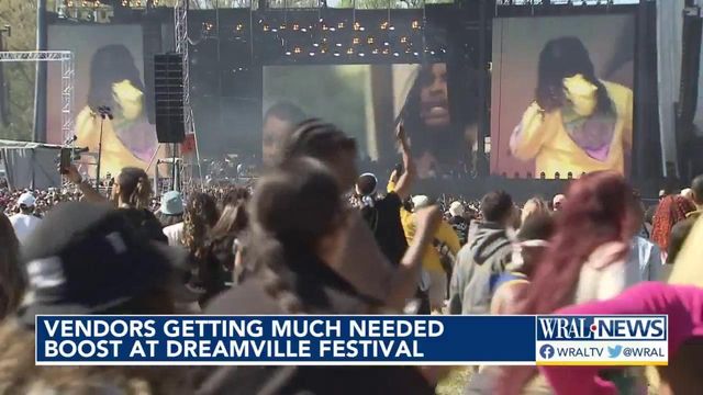 Vendors getting much-needed boost at Dreamville Festival