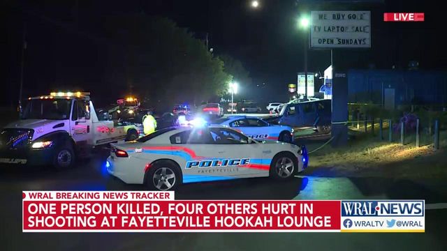 Shooting at Fayetteville hookah lounge leaves 1 dead, 4 hurt