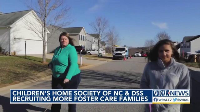 Children's Home Society, DSS recruiting more foster families in NC