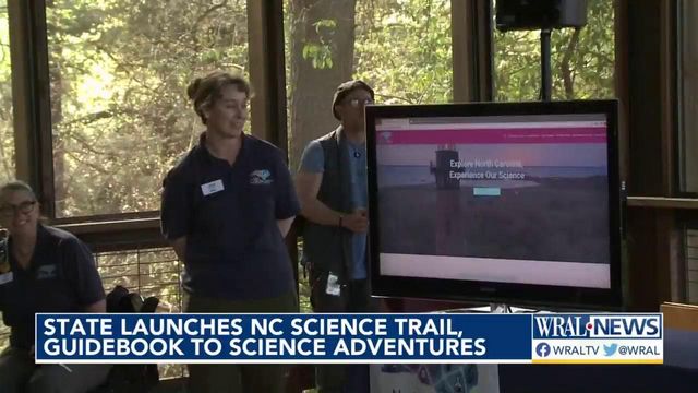 State launches NC Science Trail, guidebook to science adventures