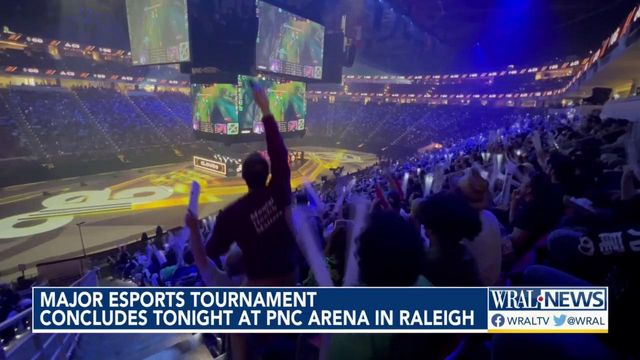 Major esports tournament concludes tonight at PNC Arena in Raleigh