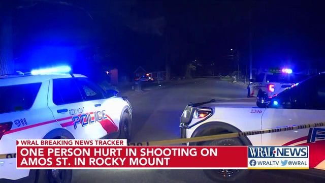 Shooting in Rocky Mount leaves one person in hospital