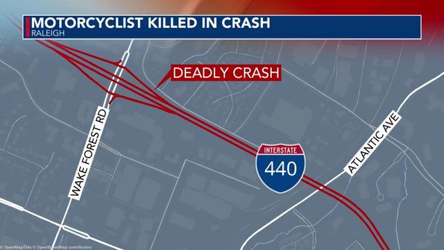 Motorcyclist killed in Raleigh crash, another arrested