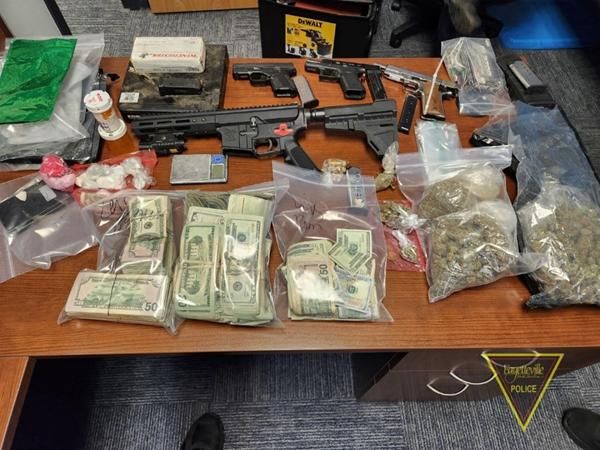 2000+ grams of weed, 3 guns seized in Fayetteville drug bust; man charge,  police say