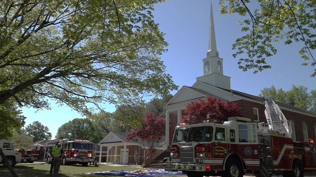 Johnston County church fire extinguished by crews
