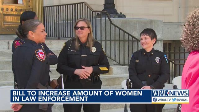 Bill would increase amount of women in law enforcement
