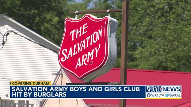 Durham's Salvation Army Boys and Girls Club hit by burglars