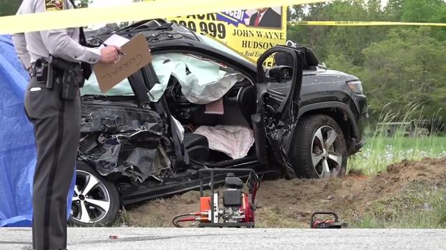 Two young people dead from Johnston County crash along NC 242