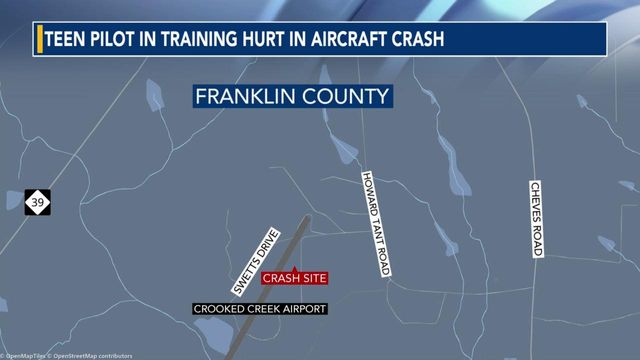 A small aircraft crash in Franklin County Saturday afternoon