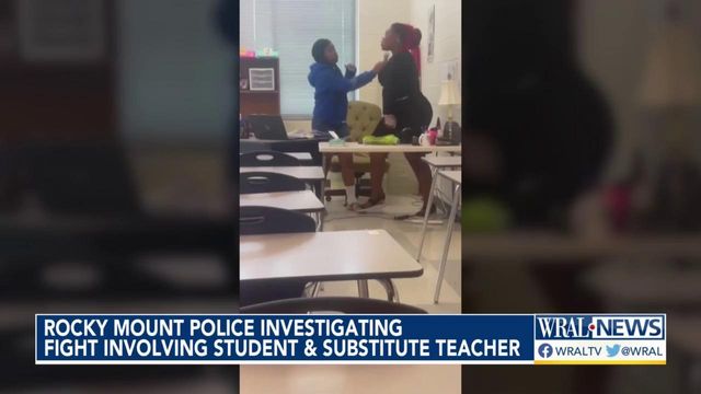 Rocky Mount police investigate fight between teacher, student