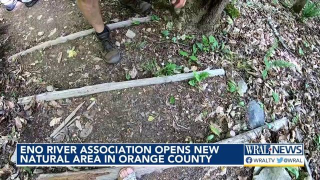 New natural area offers 2 miles of trails along the Eno