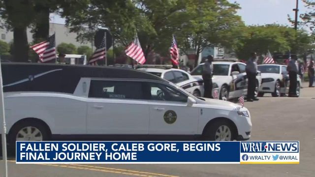 Patriot Guard escorting NC fallen soldier to hometown of Morehead City