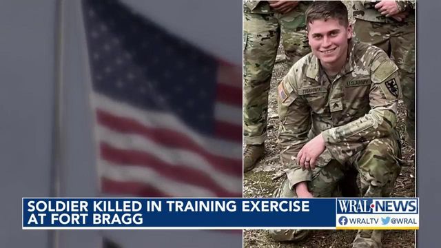 Soldier dies in training exercise at Fort Bragg