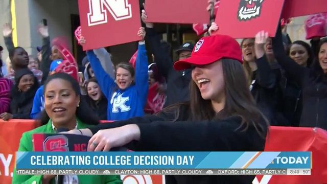 Green Hope student picks NC State after being celebrated on TODAY Show