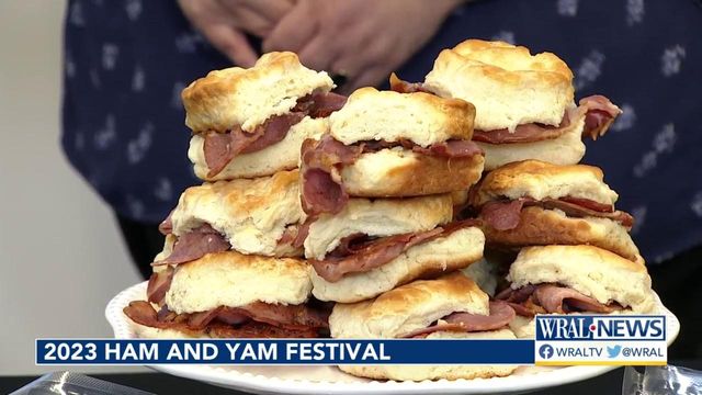 Ham and Yam Festival offers plenty of ham biscuits, sweet potatoes this weekend