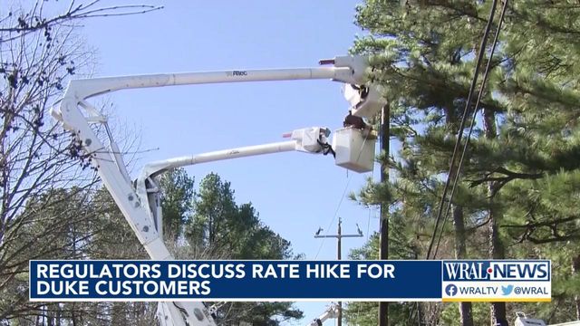 Regulators discuss rate hike for Duke Energy customers