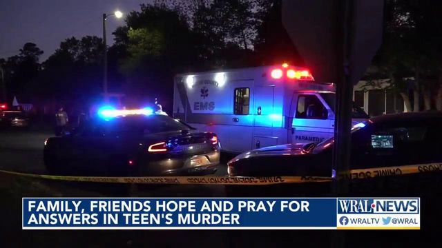 Family, friends hope and prayer for answers in teen's murder 