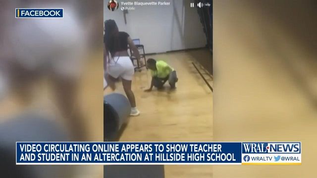 Caught on tape: Hillside High School altercation between student and employee