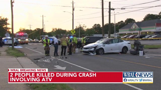 Two people killed during crash involving ATV