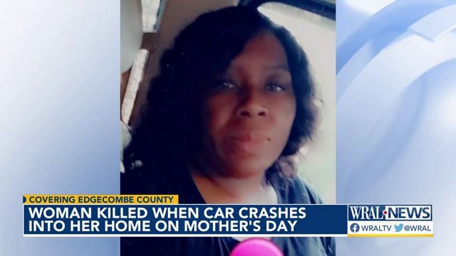 Woman killed when car crashes into her home on Mother's Day