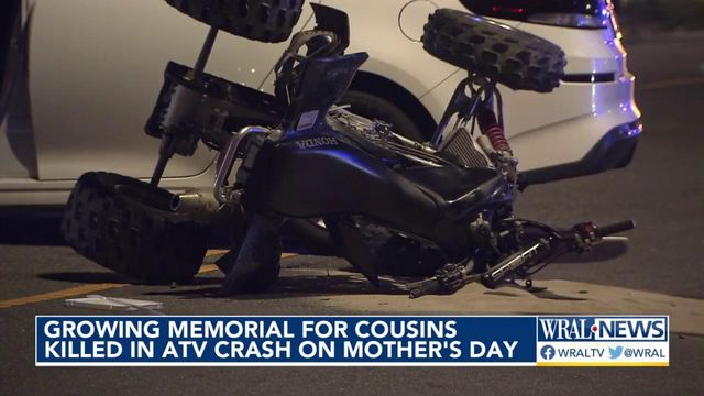 Growing memorial for cousins killed in ATV crash on Mother's Day