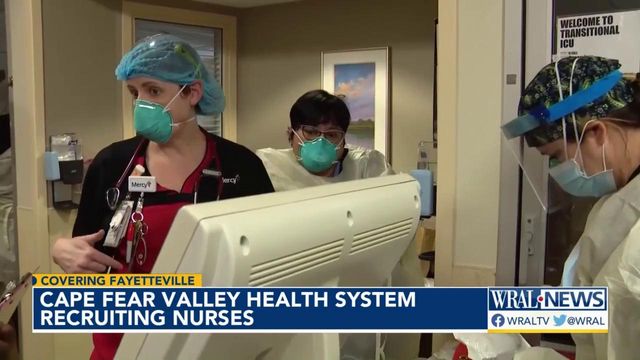 Cape Fear Valley Health looking to bring on nurses at hiring events