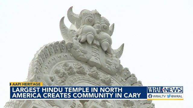Hindu temple in Cary is largest in U.S.