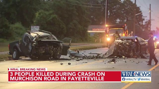 Fayetteville crash leaves 3 dead, 1 seriously injuried 