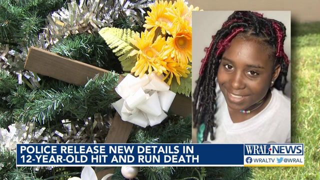Raleigh police release new details in hit-and-run death of 12-year-old girl