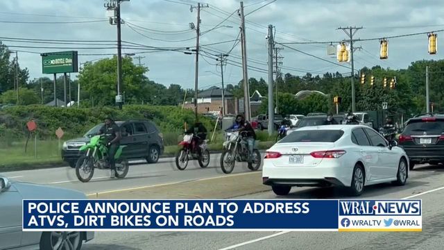 Durham, Chapel Hill police address ATVs, dirt bike groups on busy roads