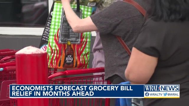Economists forecast grocery bill relief in months ahead