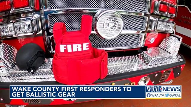 Wake County first responders to get ballistic gear