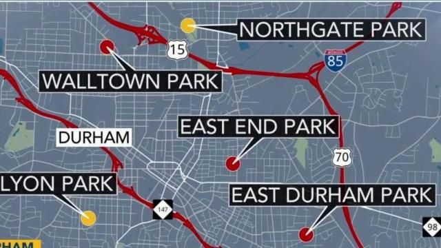 Several Durham parks found to be contaminated with lead