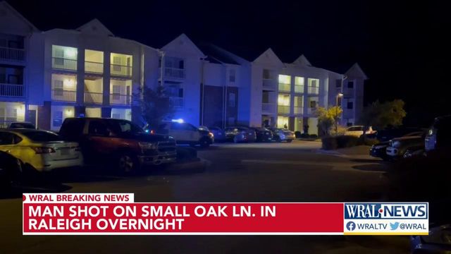 Man shot on Small Oak Lane in Raleigh overnight