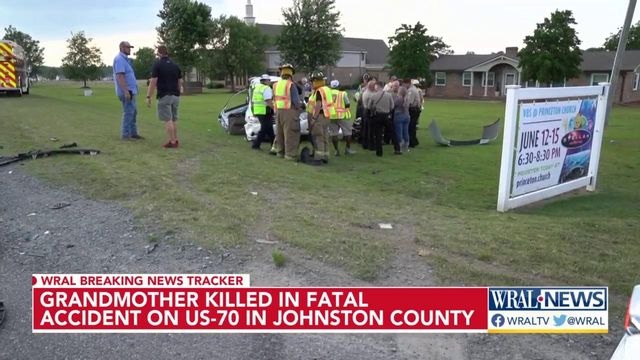 Grandmother killed, grandchild taken to hospital in Johnston County crash