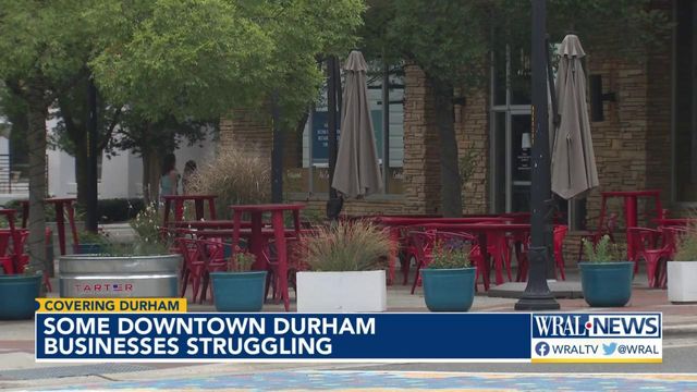Some Durham businesses struggling as summer nears