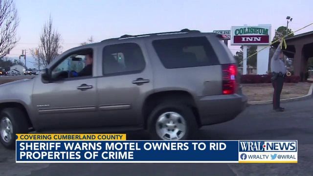 Cumberland sheriff talks effort to close troubled Fayetteville motels